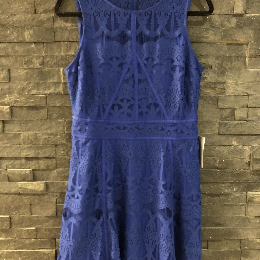 Adelyn Rae midi dress in Royal Blue